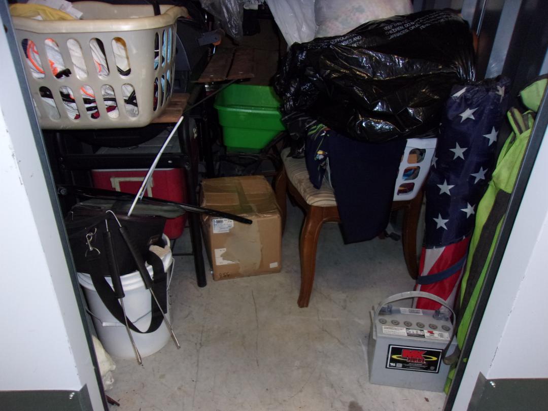 Storage Unit Auction in Richmond, VA at AAAA Laburnum Racetrack Self